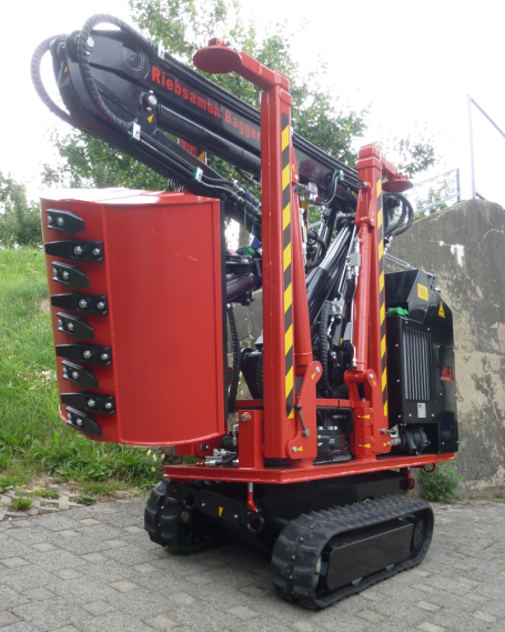 Hangausgleich Bagger